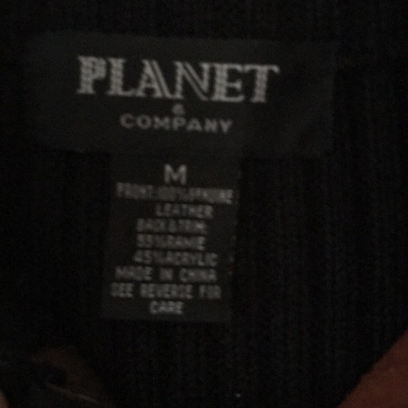 Dynamite suede/leather zip vest - Picture 3 of 5